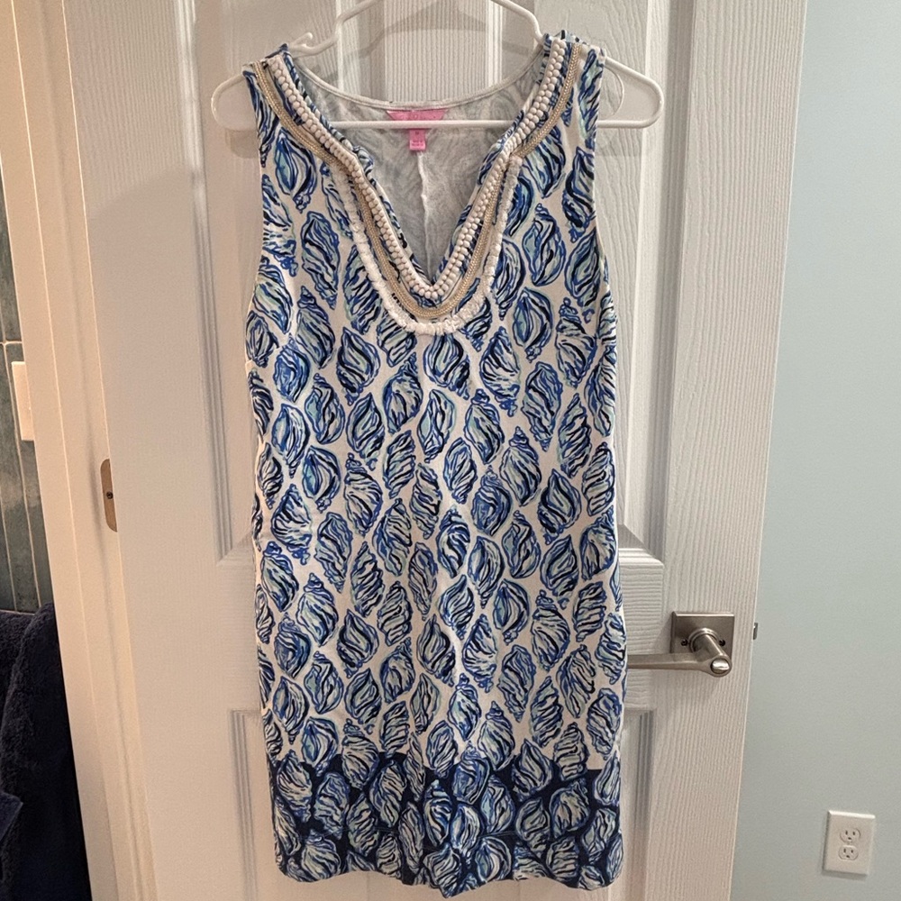Shell Collector Shift Dress